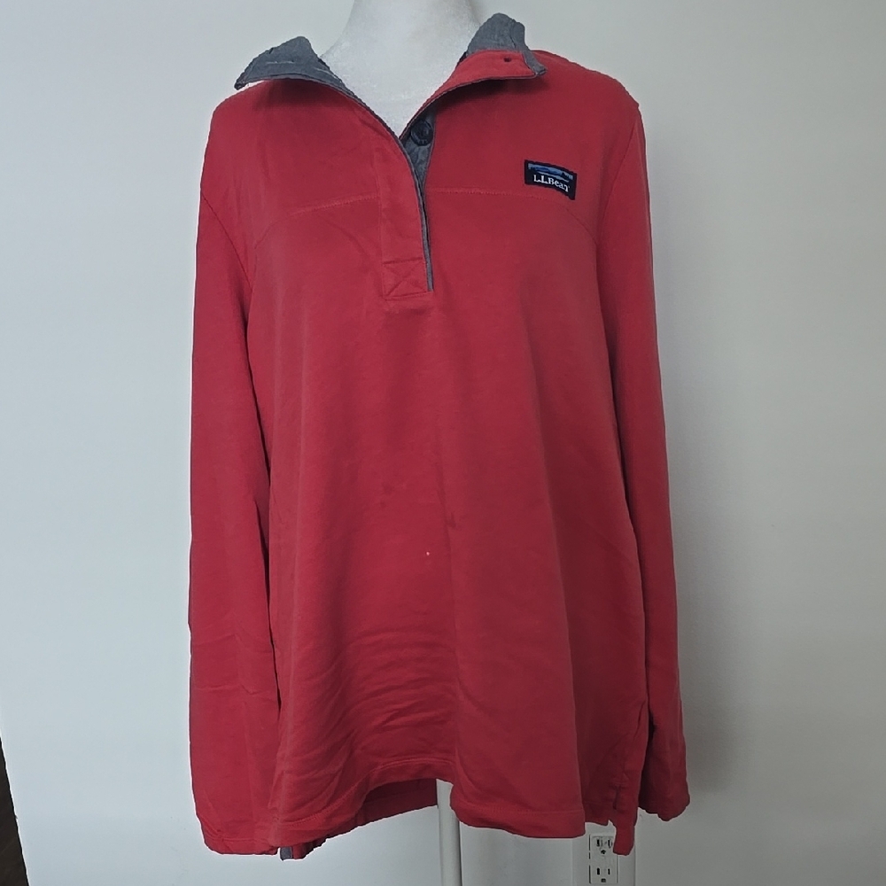L.L. Bean Women's Dusty Rose Pullover Top